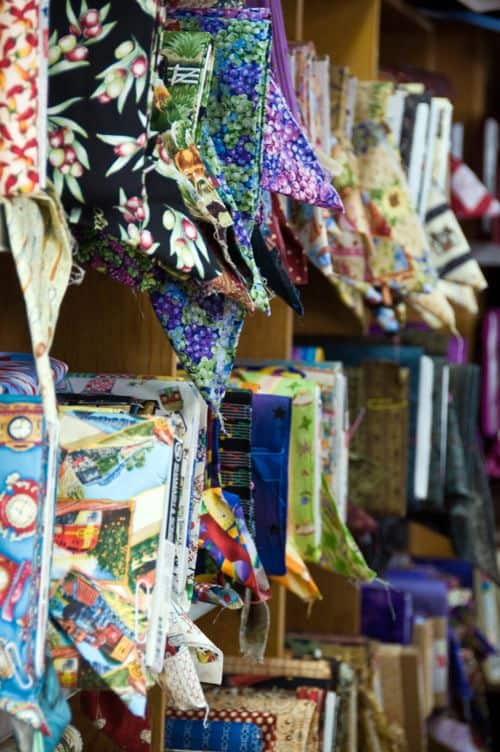 Bolts of Fabric