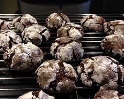 Chocolava cookies