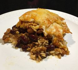 Chicken tortilla casserole1