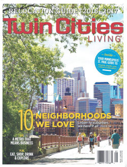 Twin Cities Living 2016