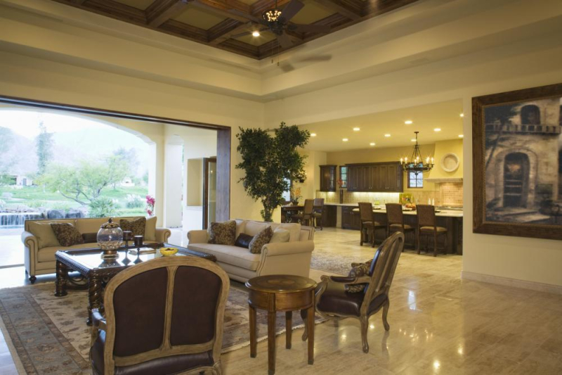 Area Rug to front of legs