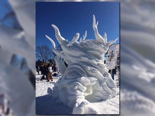 Snow Sculpture