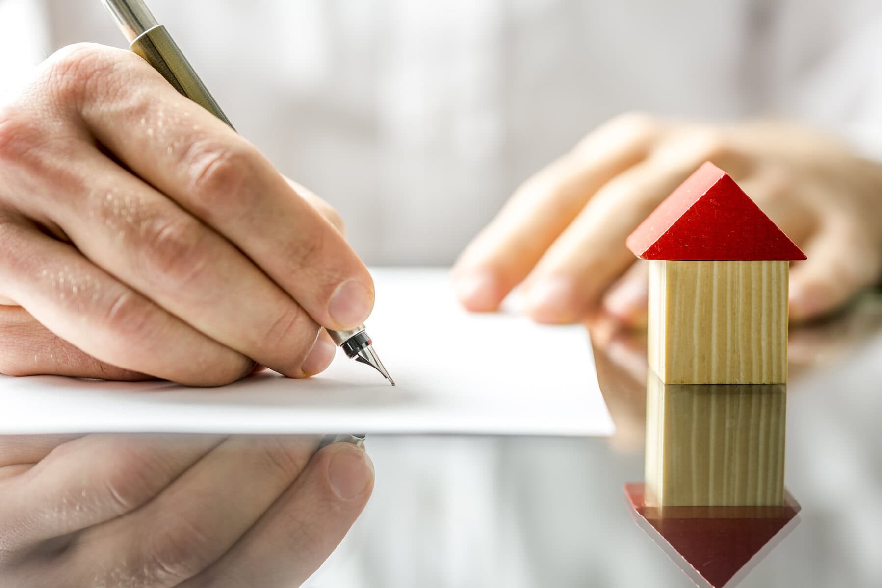 signing a contract