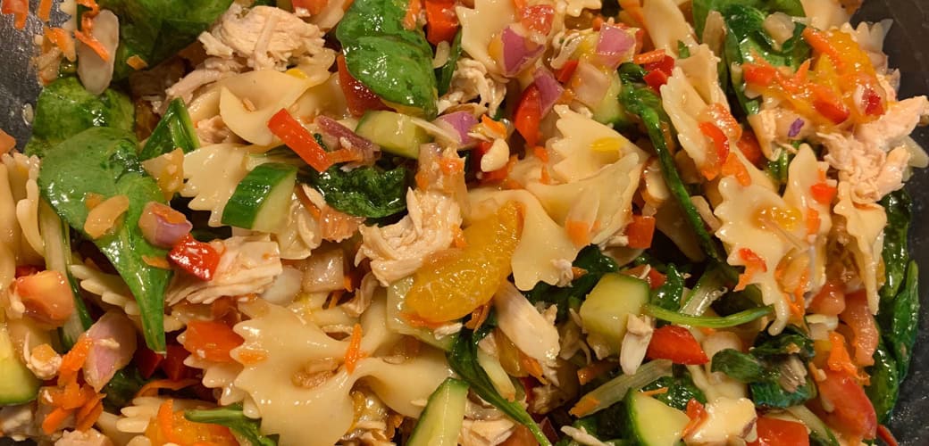 mandarin pasta salad