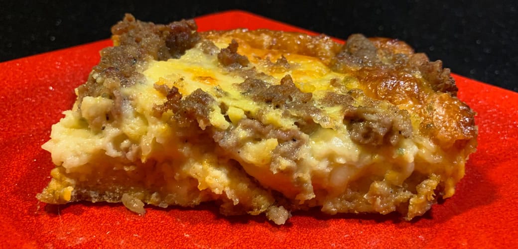 sausage egg bake