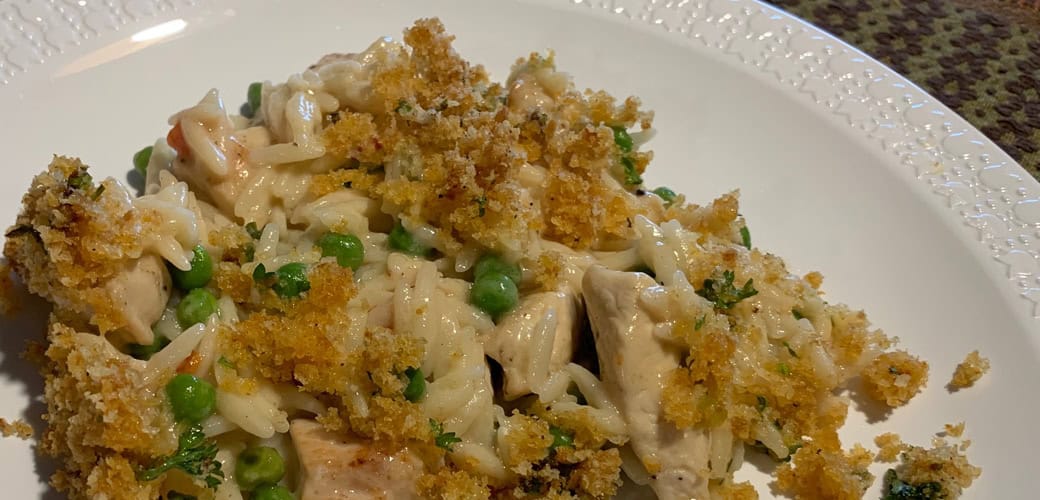 chicken and orzo