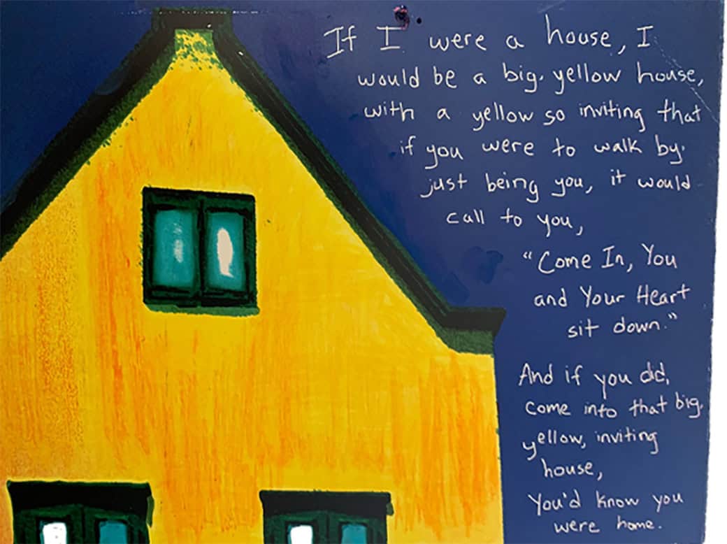 made me smile-if i were a house