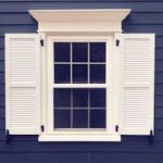 White shutters