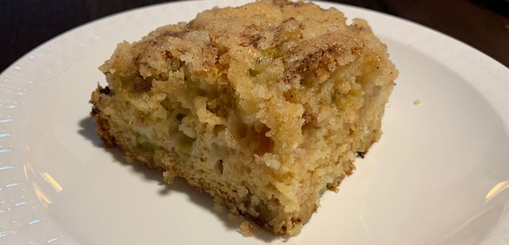 omas rhubarb cake