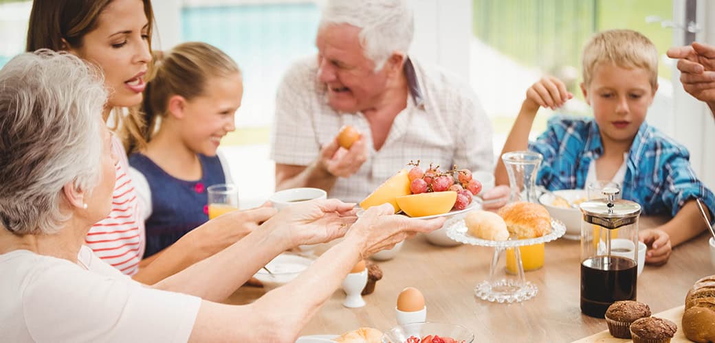 multigenerational table