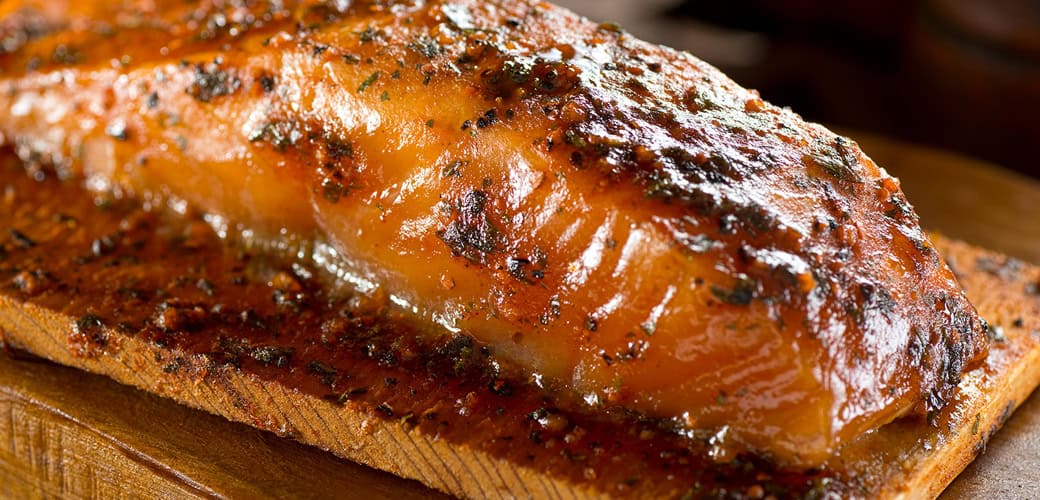grilled salmon