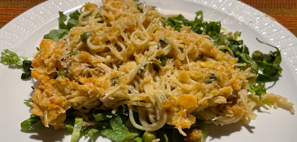 angel hair chicken tetrazzini