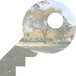 image of key with fall tree image in it