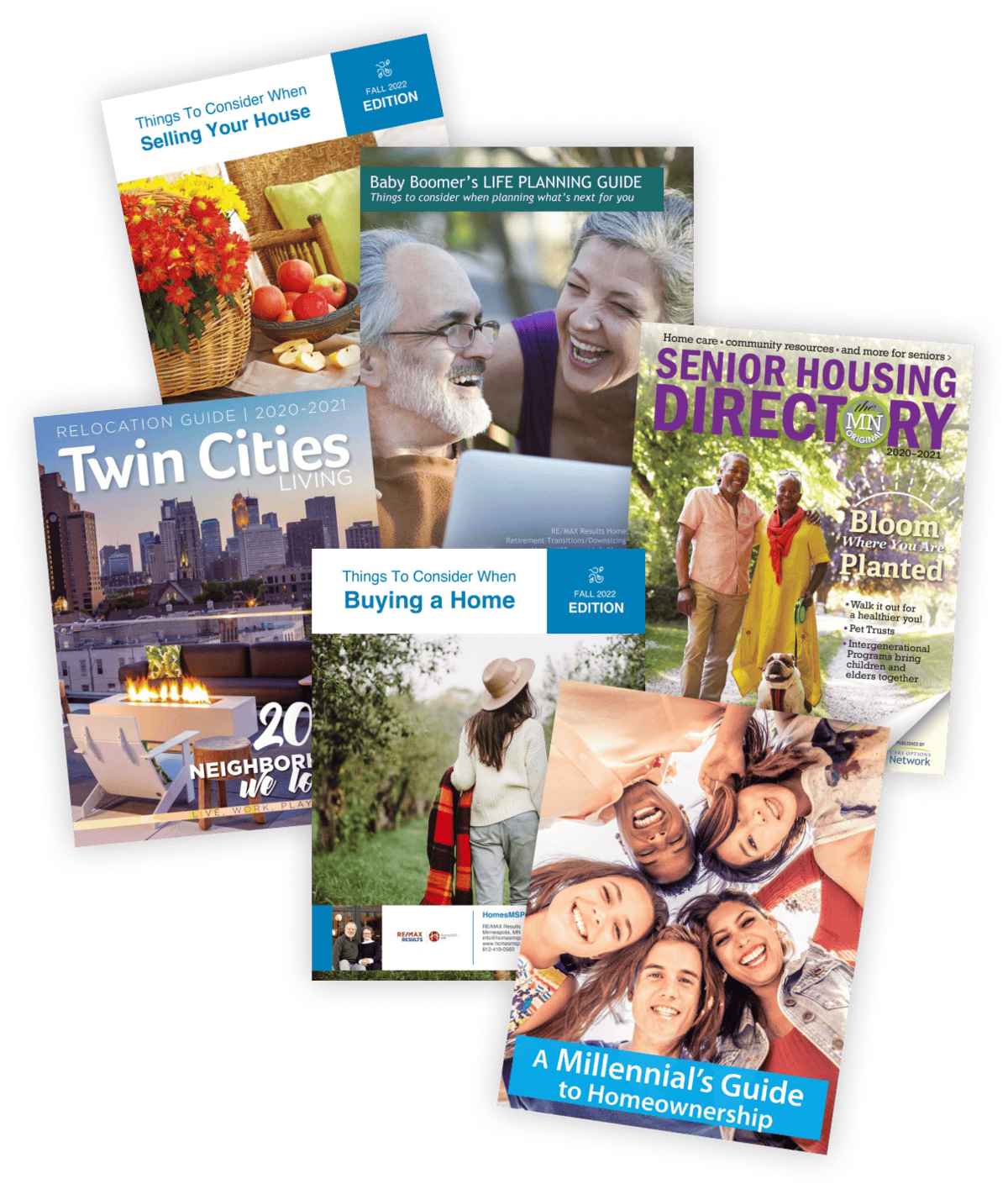 resource collage of covers