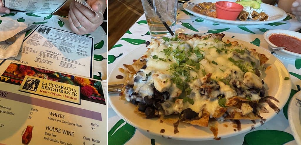 La Cucaracha Nachos Azteca
