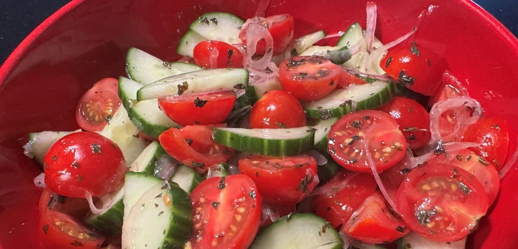 Tomato Cucumber Salad