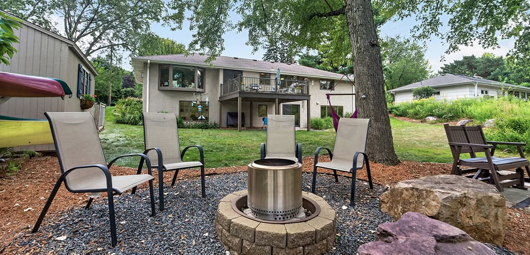 165 Hartman   Slider Back Fire Pit