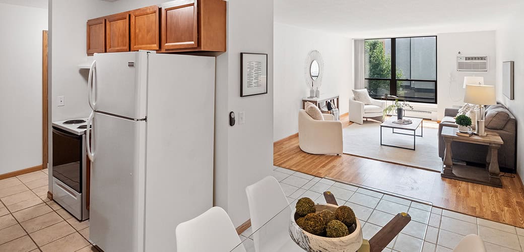 4530 Park Commons   Slider Dining Kitchen Living