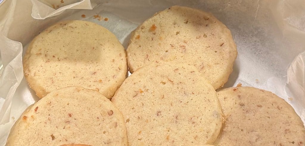 Pecan Shortbread Cookies