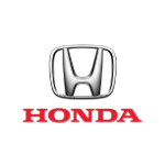 Honda logo on a car dealership sign in Roseville, California.