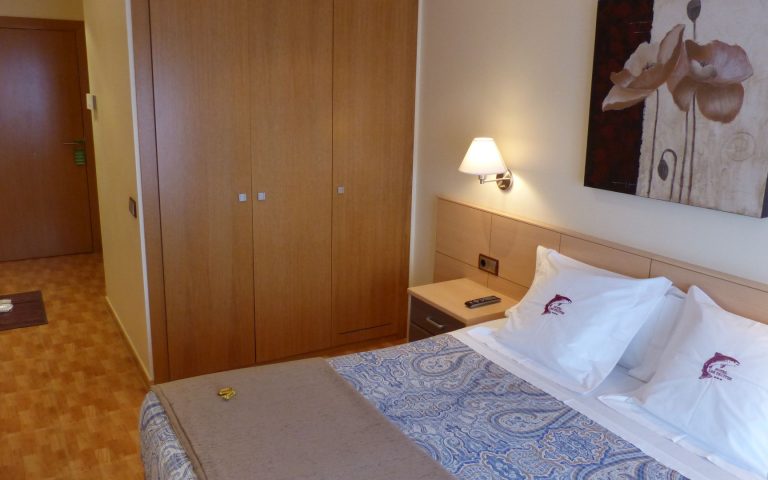 Habitación doble en Pas de la Casa del Hotel Les Truites, cerca de pistas