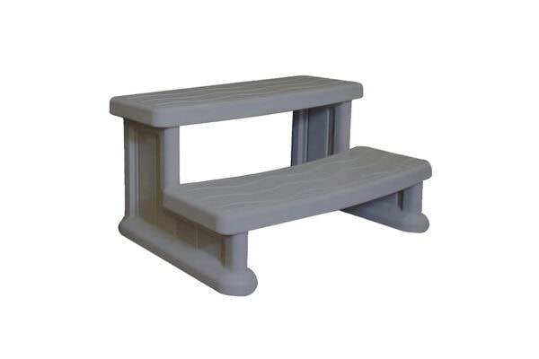 Spa steps designed for easy hot tub entry and exit