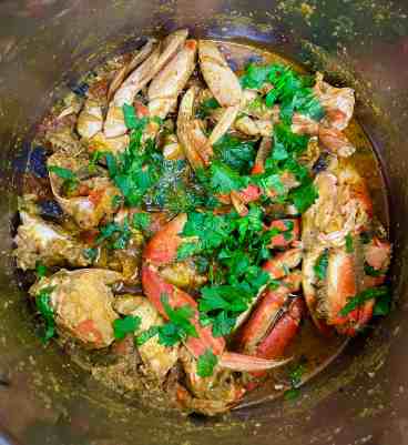 crab curry