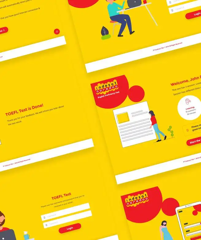 Website Online Test Untuk Indosat Ooredoo