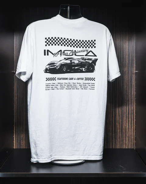 Limited Edition Imola Motorsports T-Shirt with Bugatti Bolide design.