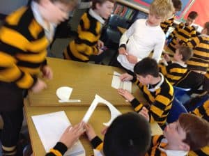 Children engaging in classroom activities at Inchmarlo School, promoting learning and development.