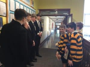 Students engaging in learning activities at Inchmarlo School.