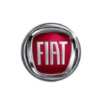 Fiat logo on a vehicle at Indy Auto Services, expert auto repair and maintenance.