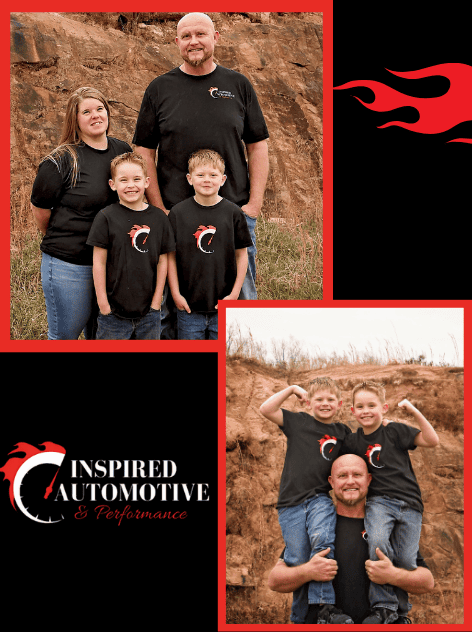 Family automotive service team at Inspired Automotive.