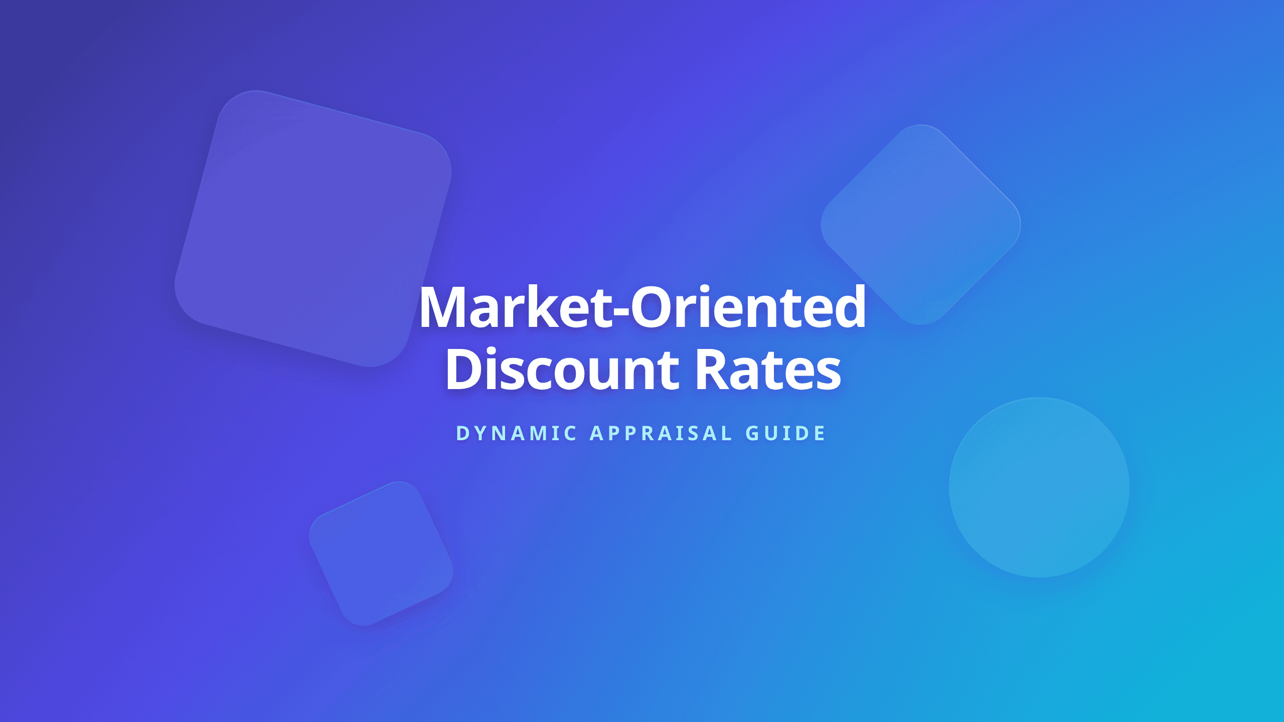 Market-Oriented Discount Rates Applied to Dynamic Investment Calculations