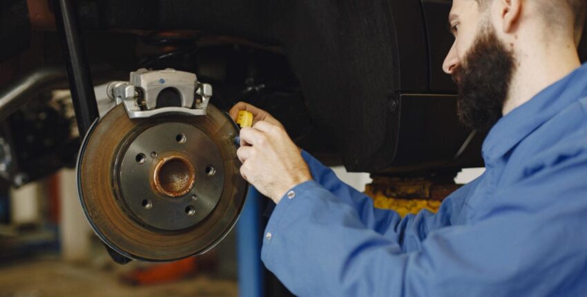 Brake system inspection to ensure OEM-grade suspension and brake repairs for optimal safety.