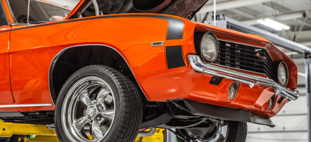 Restoring a vintage car for value and performance.