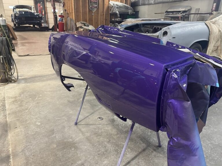 Automotive body repair and painting at John's Auto Restorations.