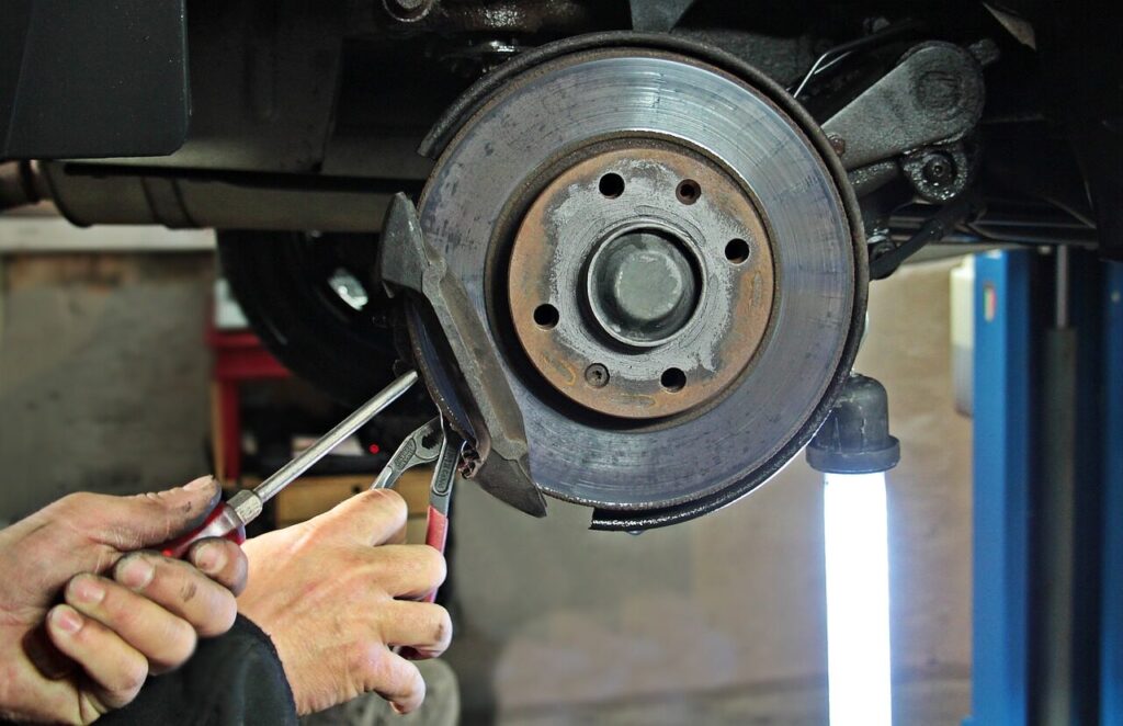 Brake Disc and Pad Replacement Process.