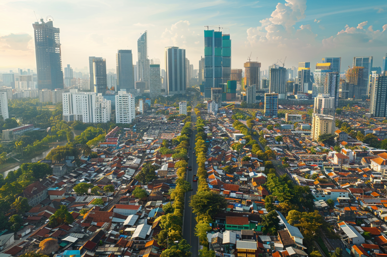 インドネシアの土地の約6割を超富裕層が保有している
