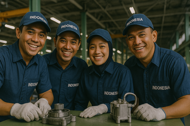 特定技能ビザのインドネシア人「工業製品製造業」人材の特徴や採用方法を徹底解説