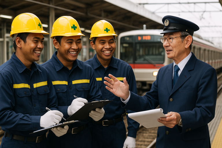 特定技能ビザのインドネシア人「鉄道」人材の特徴や採用方法を徹底解説