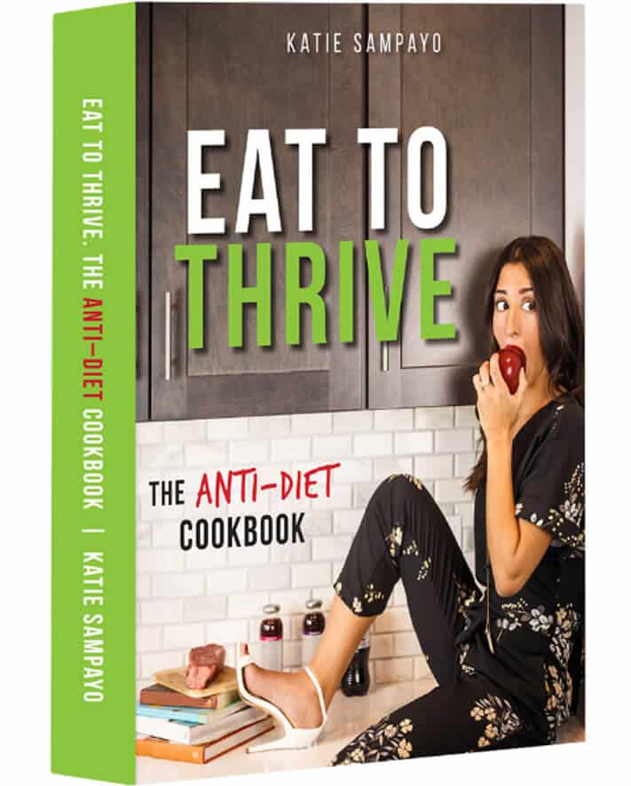 Katie Sampayo Eat to Thrive book