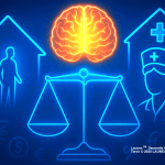 Choosing the right dementia care – decision and support illustration