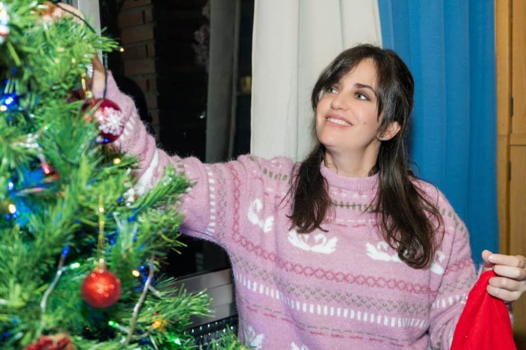Laura Lebó en Navidad