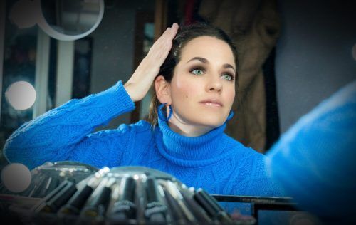 Laura Lebó. Pruebas de maquillaje