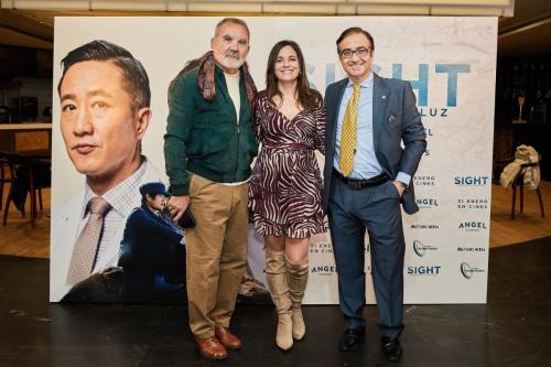 Con Valentín Paredes y José Luis Panero