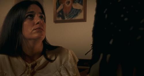 Un dramático momento de Gemma con su tía Elisa.