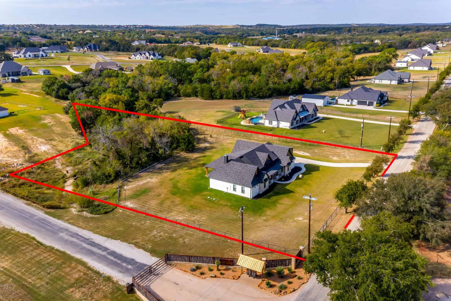 An image that shows Younger Ranch Rd. Boundary (2 Of 2)