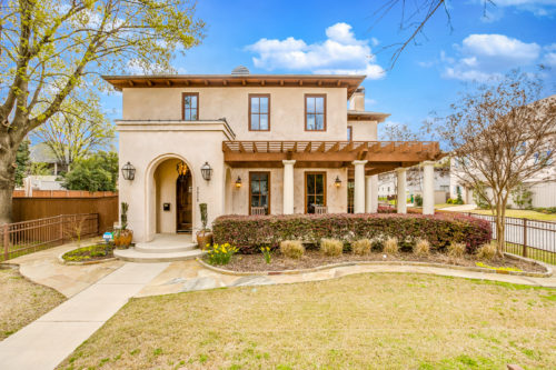 Architecturally stunning Spanish Colonial offers luxury living in the Monticello Cultural District
