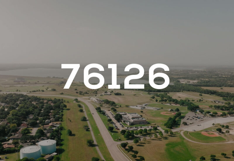 An image that shows 76126 zip code